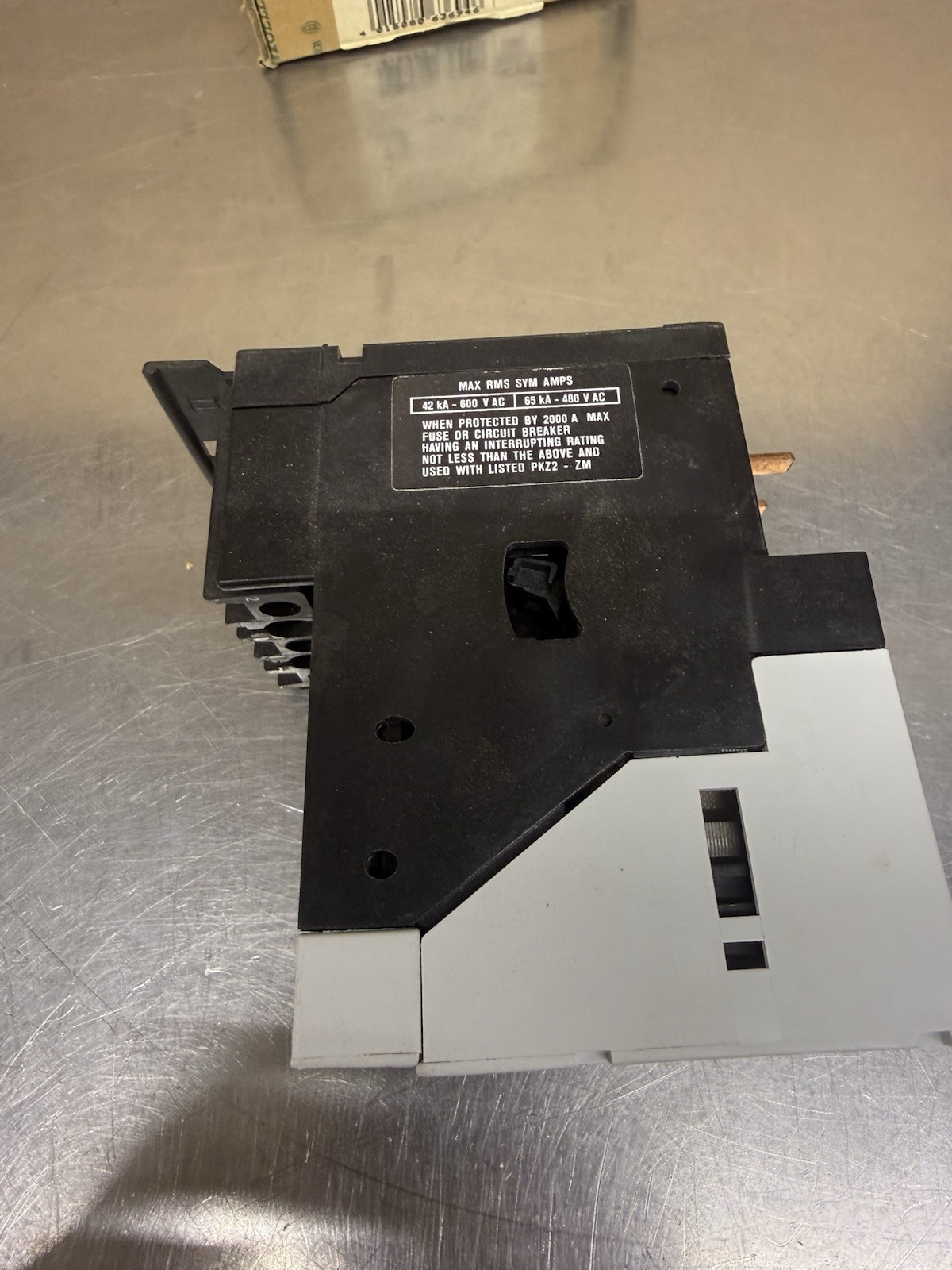 Moeller S-PKZ2 High Capacity Contact Module Contactor New In Box Made In Germany