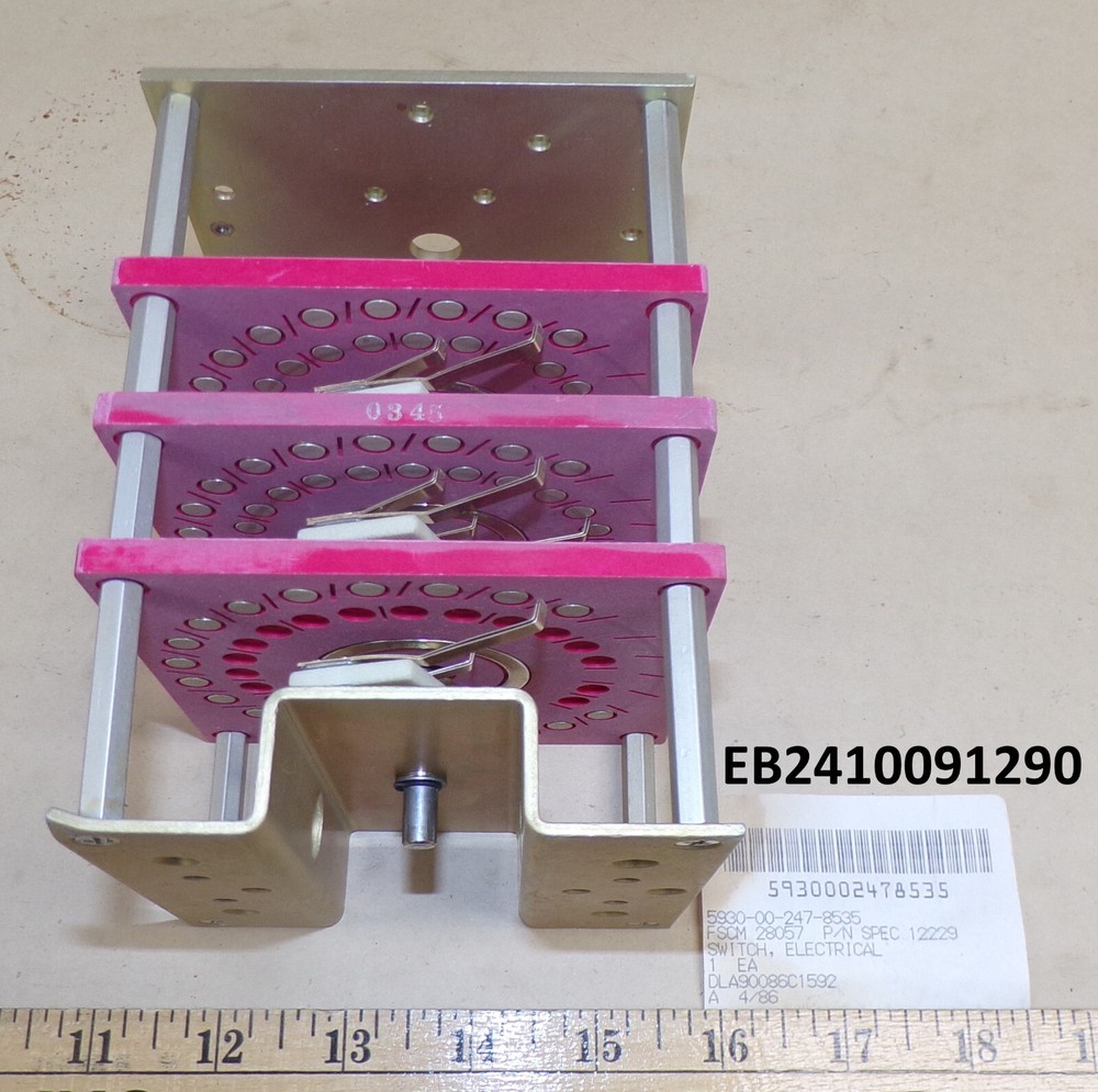 Rotary Electrical Switch Assembly PN: SPEC12229 (EB2410091290)