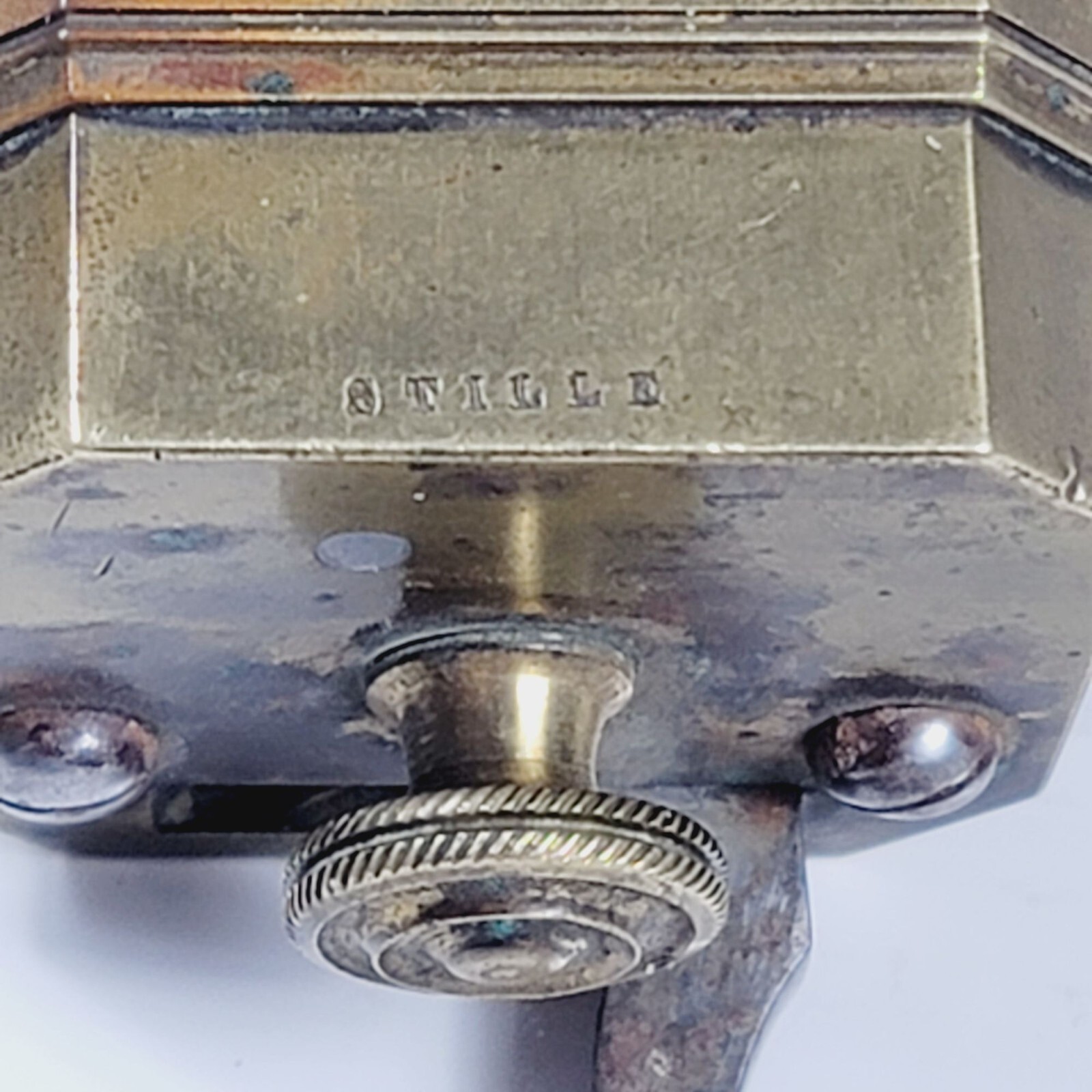 Brass Medical Scarificator for Bloodletting 19th Century by Stille