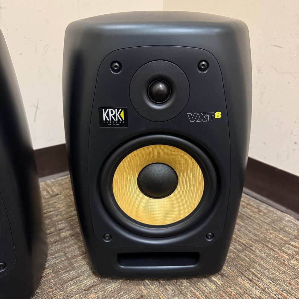 KRK VXT8 2-Way 8" Active Studio Monitors Pair