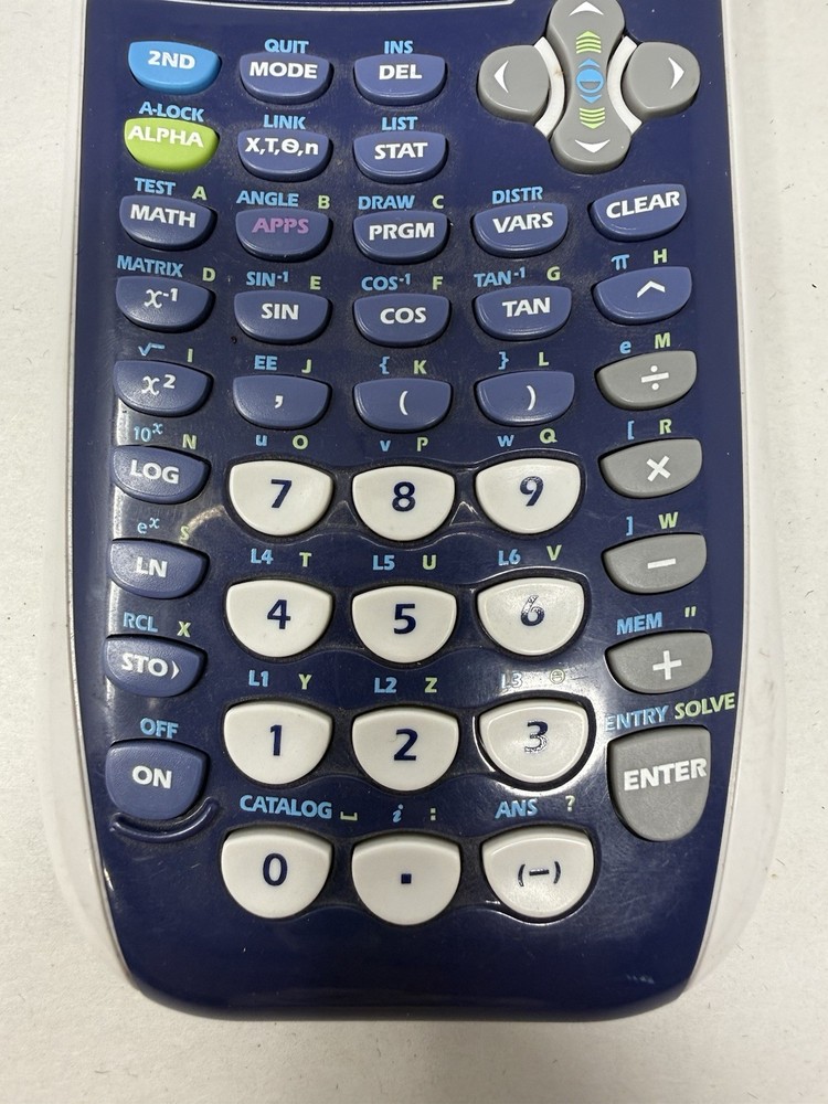 Texas Instruments TI-84 Plus Graphing Calculator Tested & Works