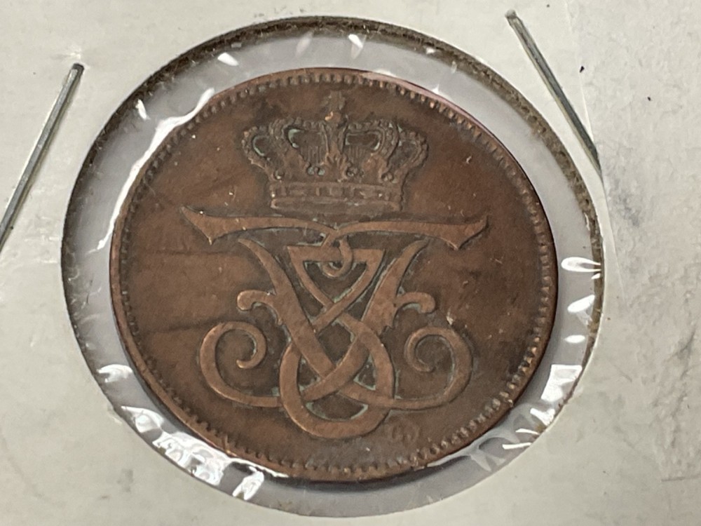 Denmark 1907 2 Ore Coin