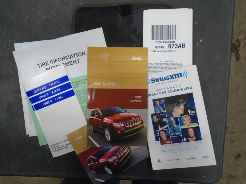 COMPASS 2012 Owners Manual 1384912