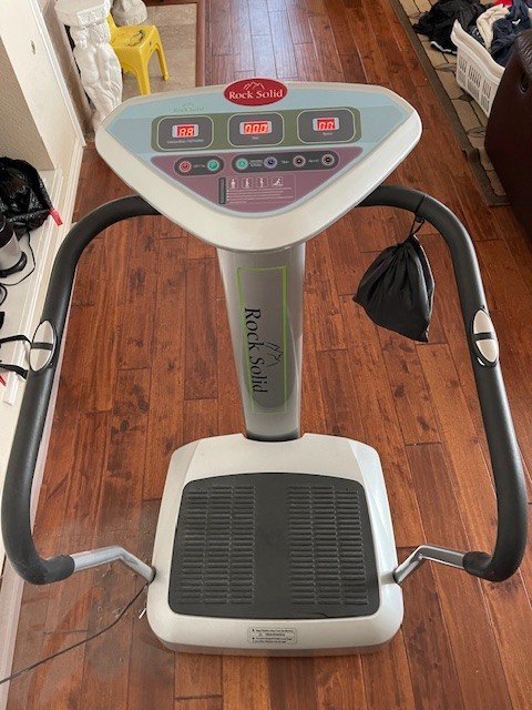 vibration plate exercise machine used