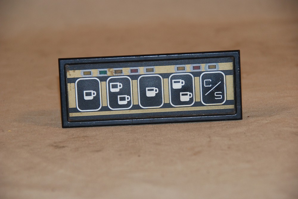 Touch Pad Control Used With Espresso Machines