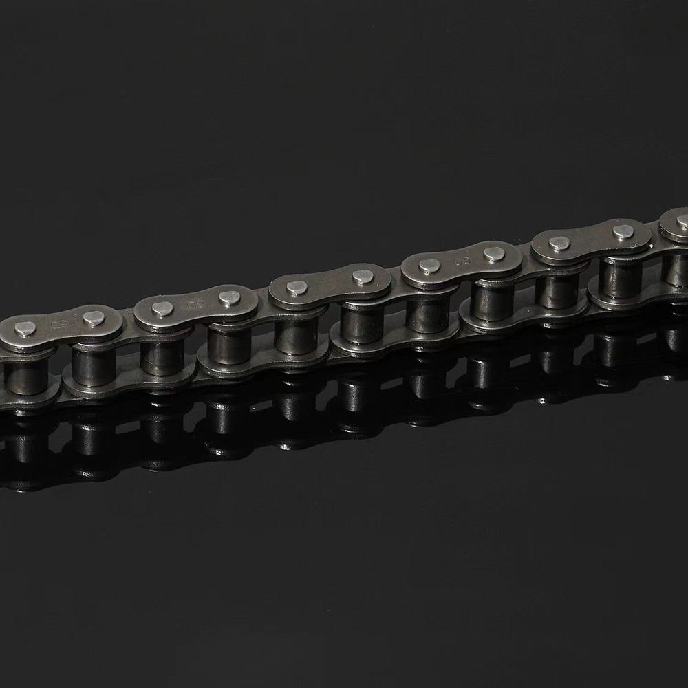 Roller Chain with 2 Connecting Links (Multiple Size and Length Options)