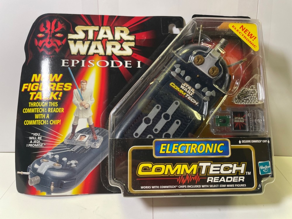 Star Wars Episode 1 Electronic COMMTECH READER Device 1999 New Sealed shelf ware