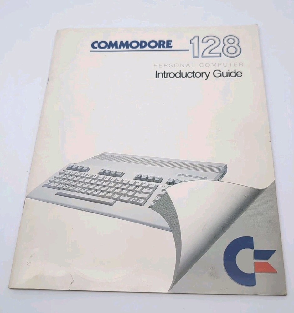 Vintage System Guide *Commodore 128 Introductory Guide* Booklet 1985 VG