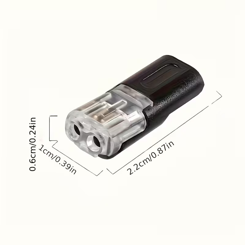 80 PCS Plug-In Quick Wire Connectors, Reusable Clamp Terminal Blocks for Cables