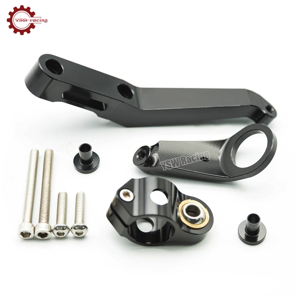 For Honda CBR954RR 2002 2003 CNC Steering Damper Stabilizer Bracket Mount Kits