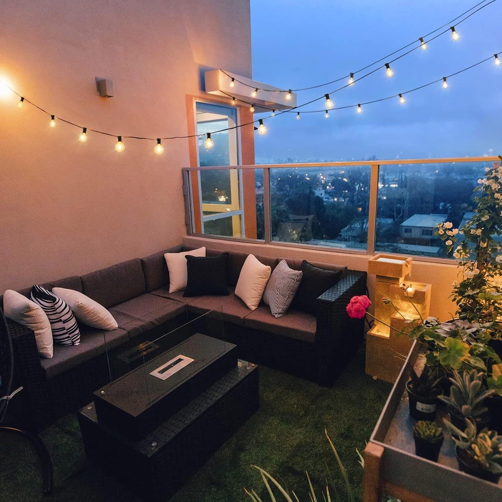 Solar String Lights -50~200Ft LED Outdoor String Lights -Shatterproof,Waterproof