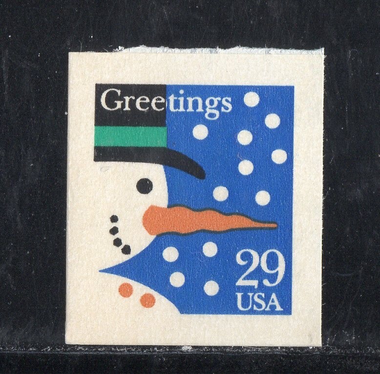 2803 *  SNOWMAN ** U.S. Postage BOOKLET Stamp  MNH ^