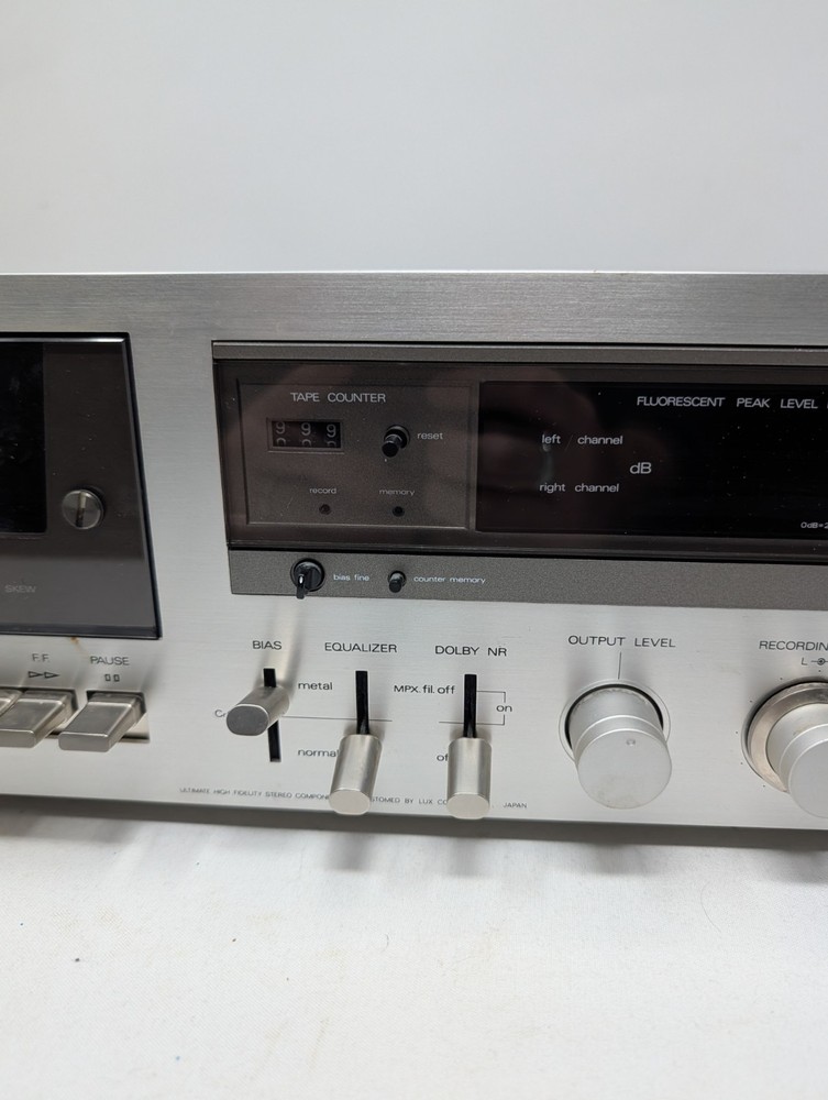 LUXMAN K-5A Stereo Cassette Deck Vintage