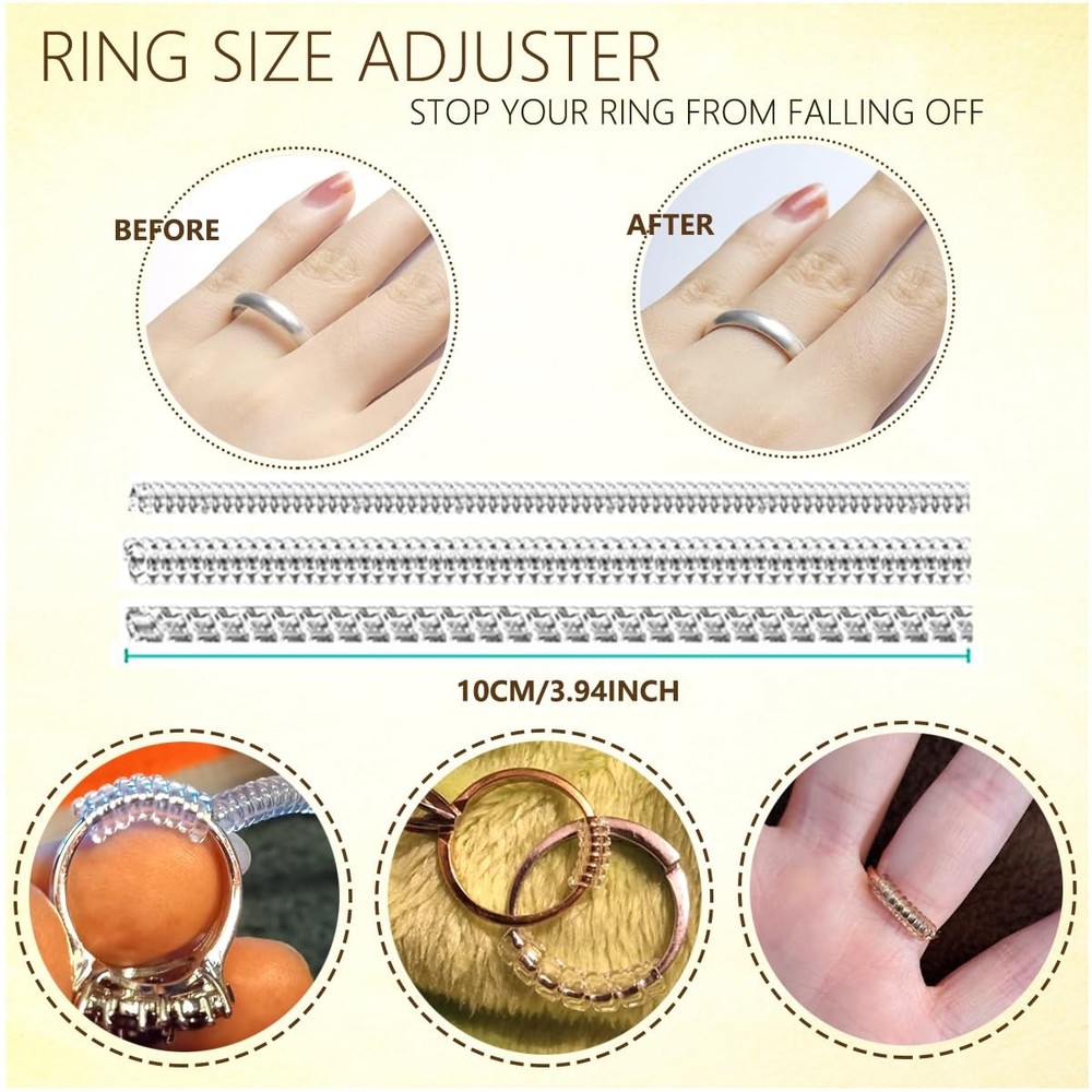 Ring Sizer Measuring Tool Kit Mandrel Sizing Finger COLORFUL