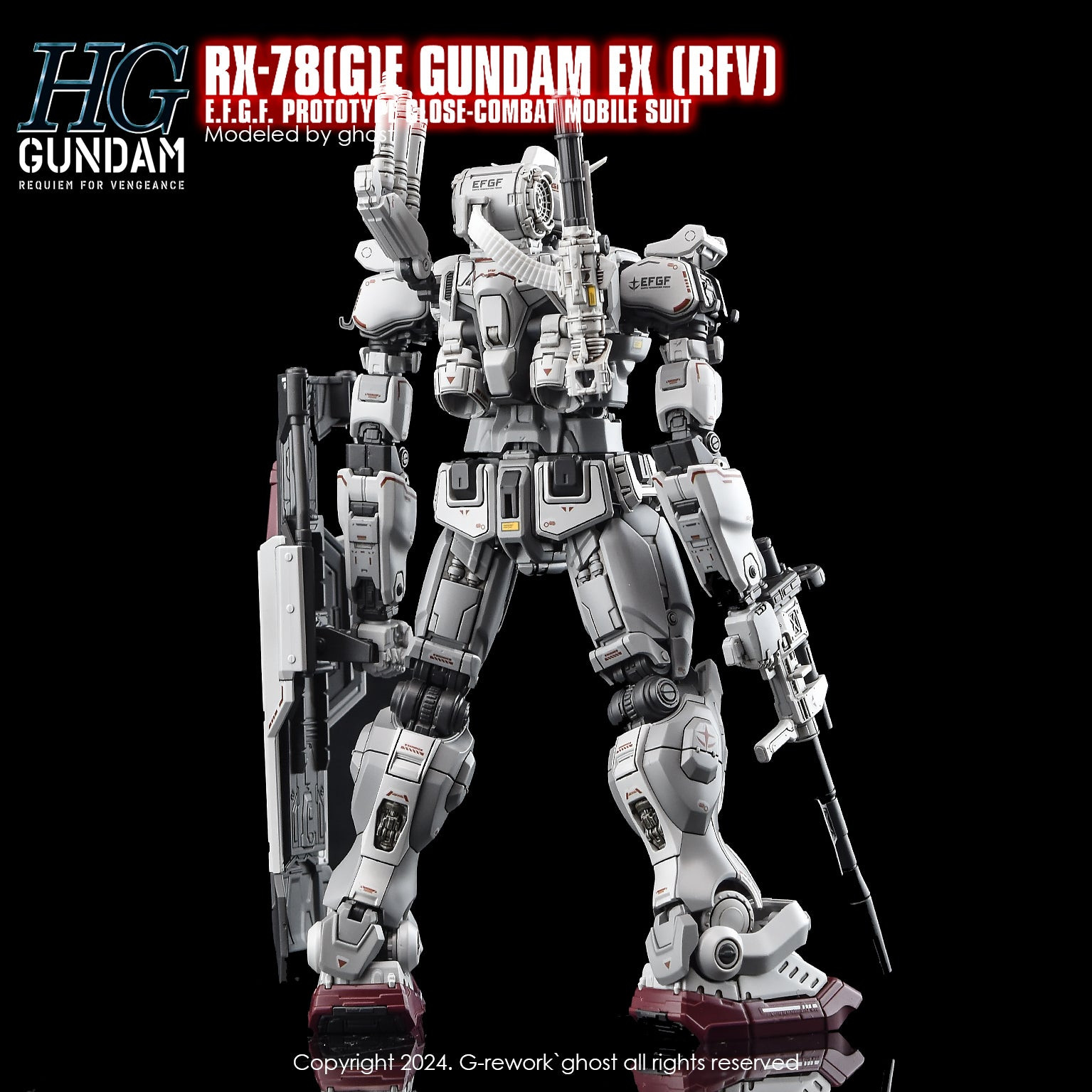 G-Rework Water Decal For HG Gundam EX - US