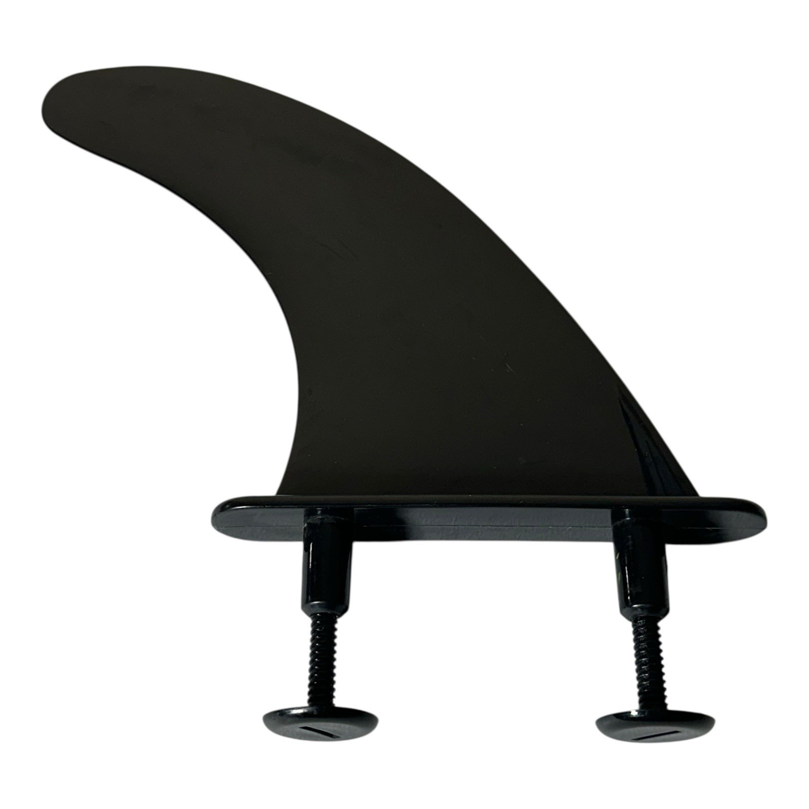 Inflatable Paddleboard Center Fin, Large 9-Inch, Screw-On Style, Black