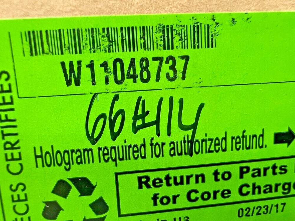 Genuine OEM Whirlpool Range Control W11048737