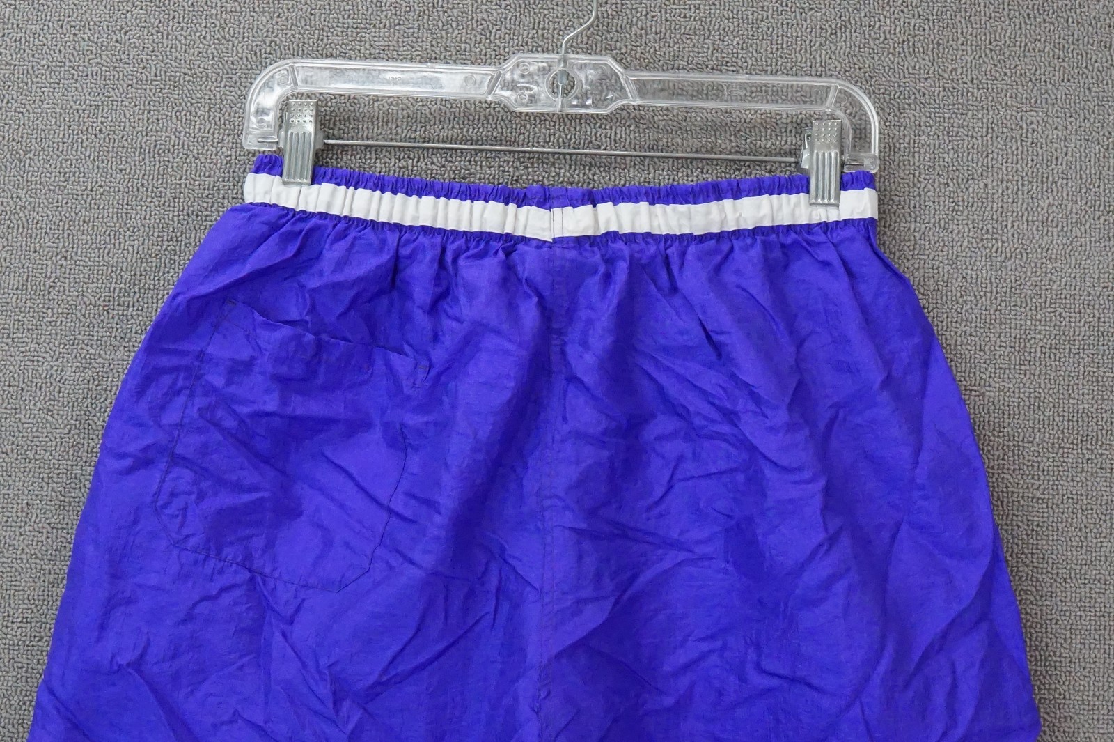 Vintage Umbro Men's Soccer Shorts Nylon Purple Size Large
