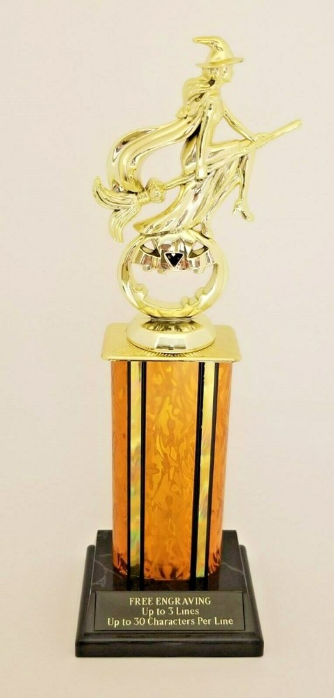 HALLOWEEN WICKED WITCH 13"  TROPHY