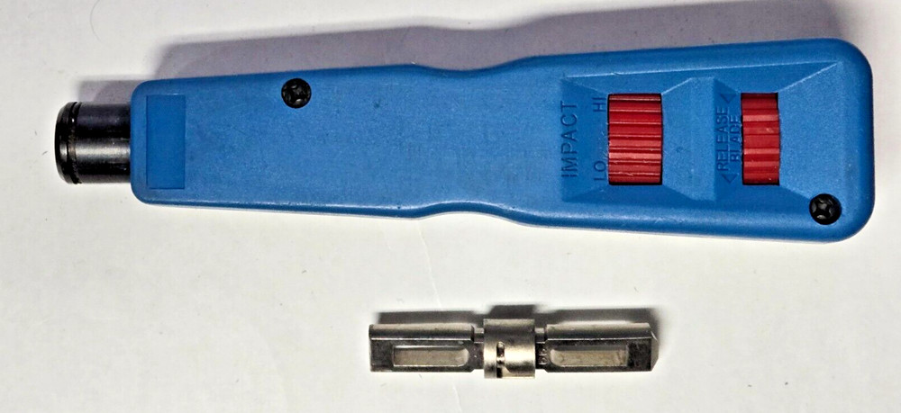 Impact punch down tool with blade #66 network wire punch down cable cat5e cat6