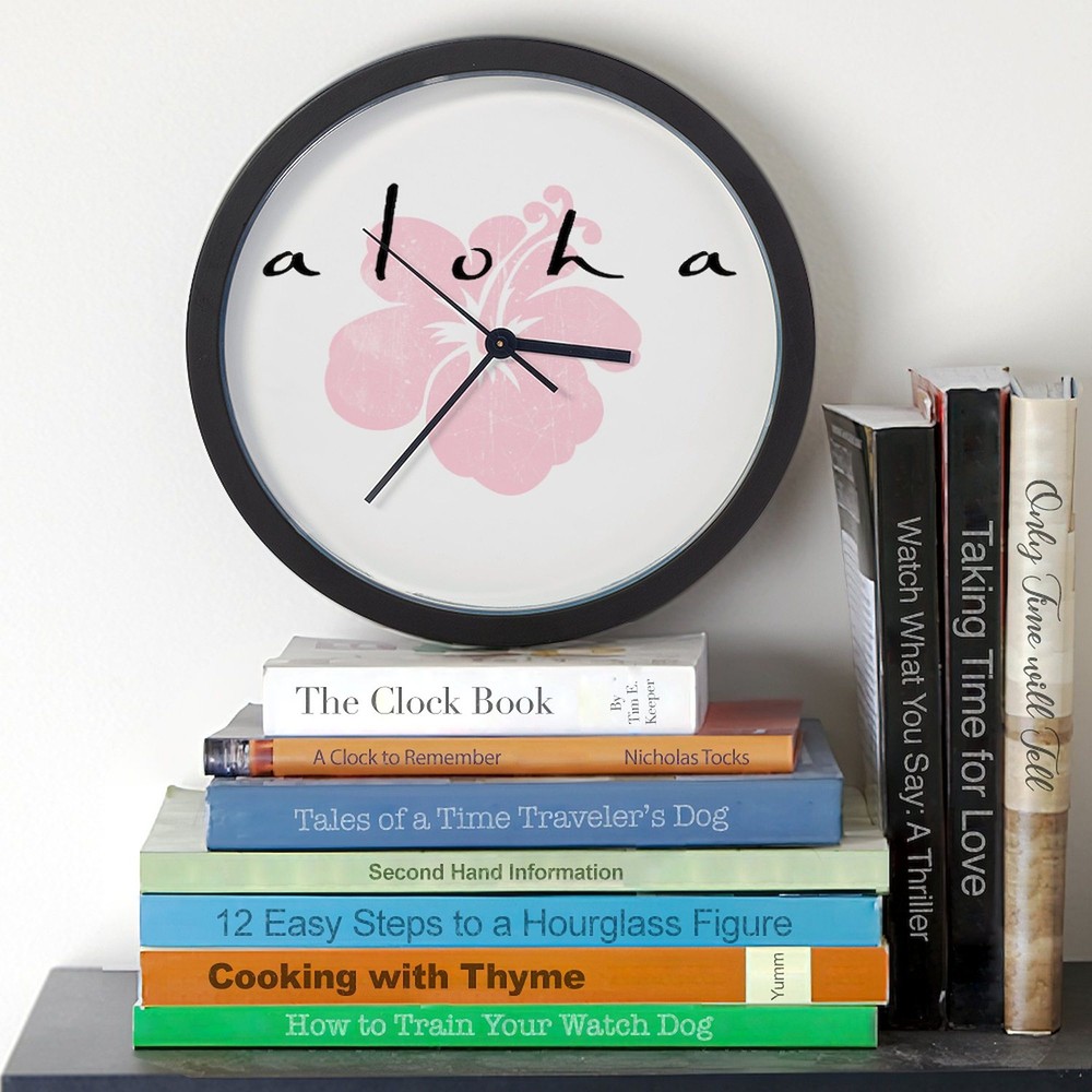 CafePress Aloooha 10" Wall Clock (222292166)
