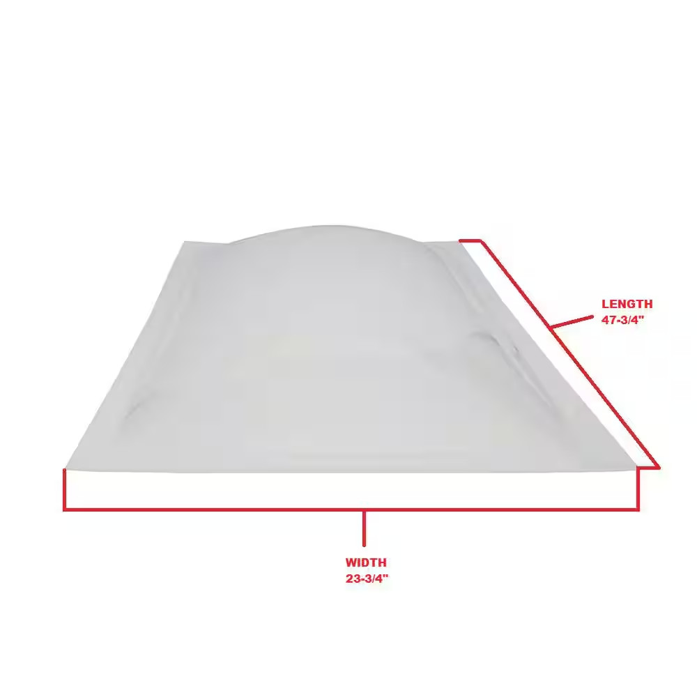 Replacement Dome for Model #2852 Gordon Self-Flashing Skylight