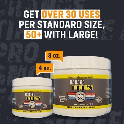 Tire Changing Paste - Lubrication for Easy Tire Mounting & Quick Changes - 8 oz.