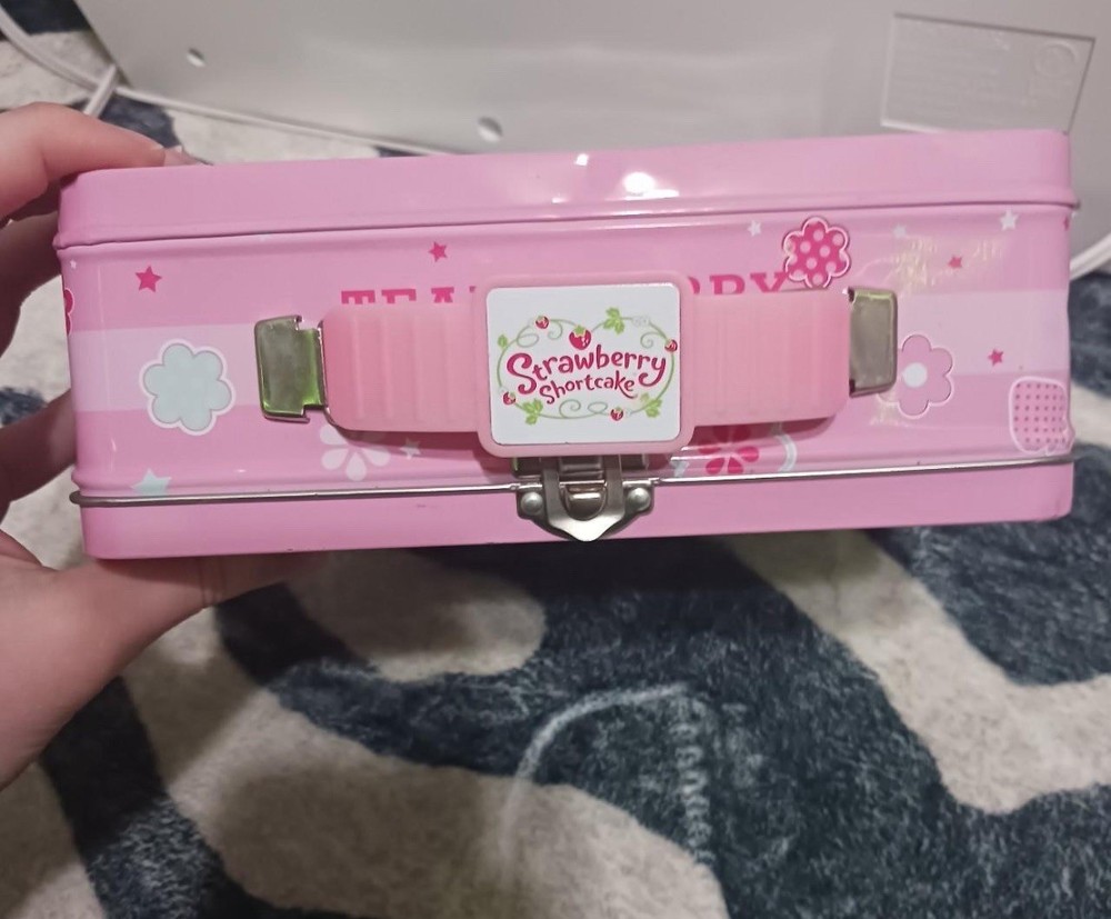 STRAWBERRY SHORTCAKE TIN LUNCH BOX, 2013
