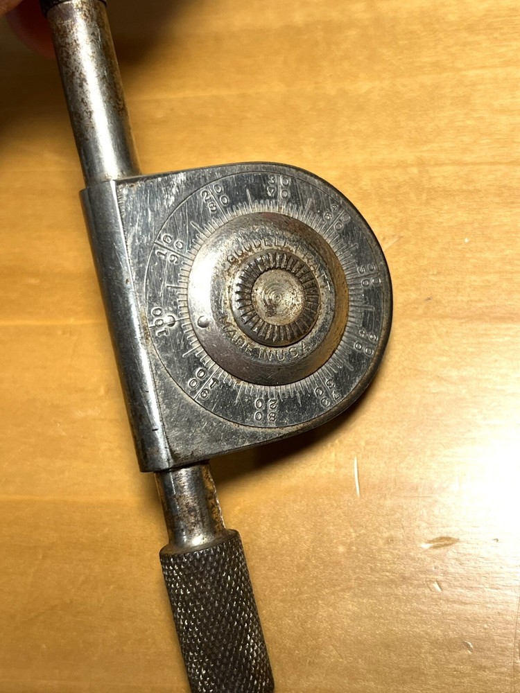 Goodell-Pratt Vintage Machine Tooling Measurement Speed Indicator