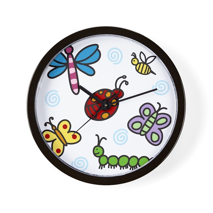CafePress Insects 10" Wall Clock (1142523491)