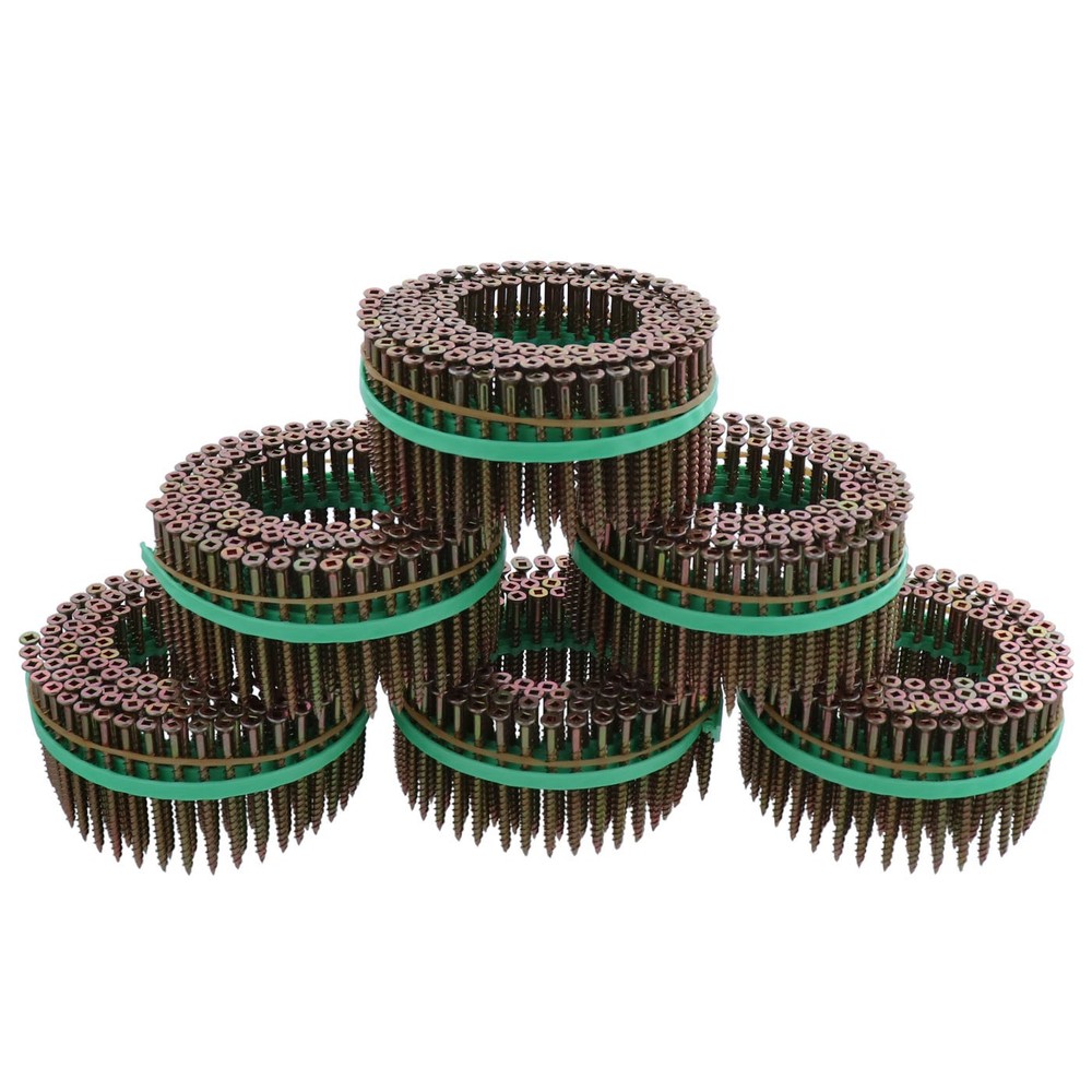 MURO® #8 x 2-1/2" Twinfast Coarse Thread Flat Head #2 Square Drive Sharp Point