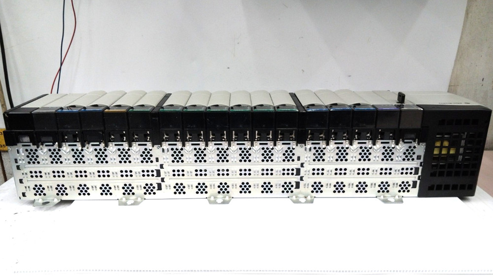 Allen-Bradley 17 Slot Chassis With Power Supply, Processor & I/O Modules