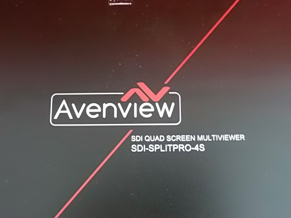 Avenview SDI-SplitPro-4S 3G-SDI HD Quad Screen Multiviewer Video Wall