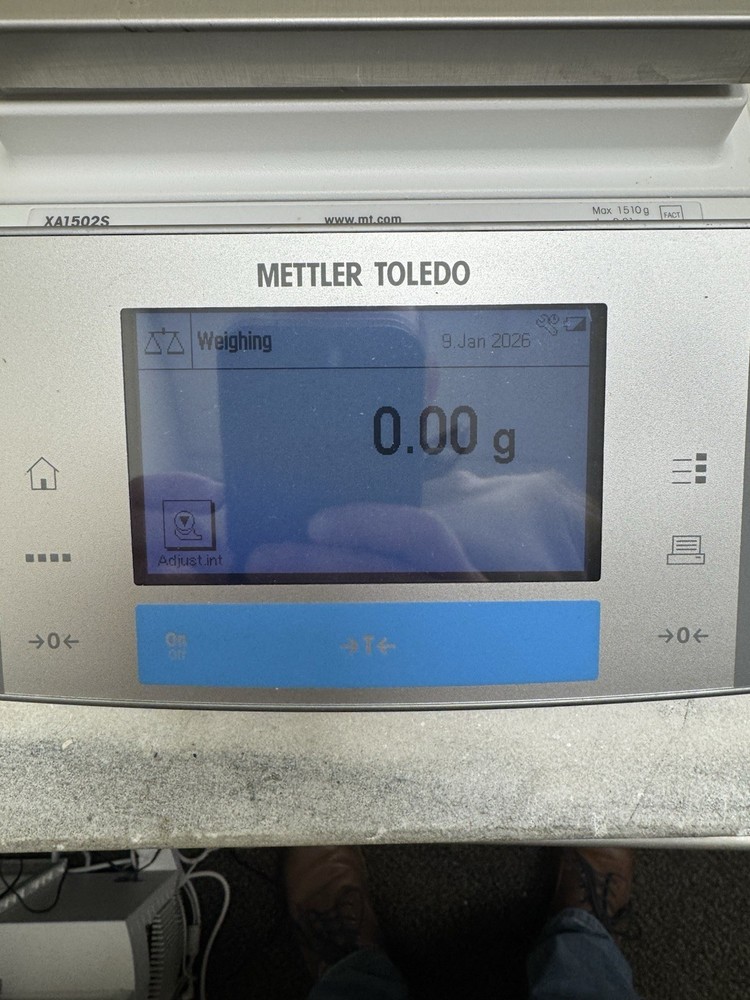 Mettler XA1502S Top Loading Balance