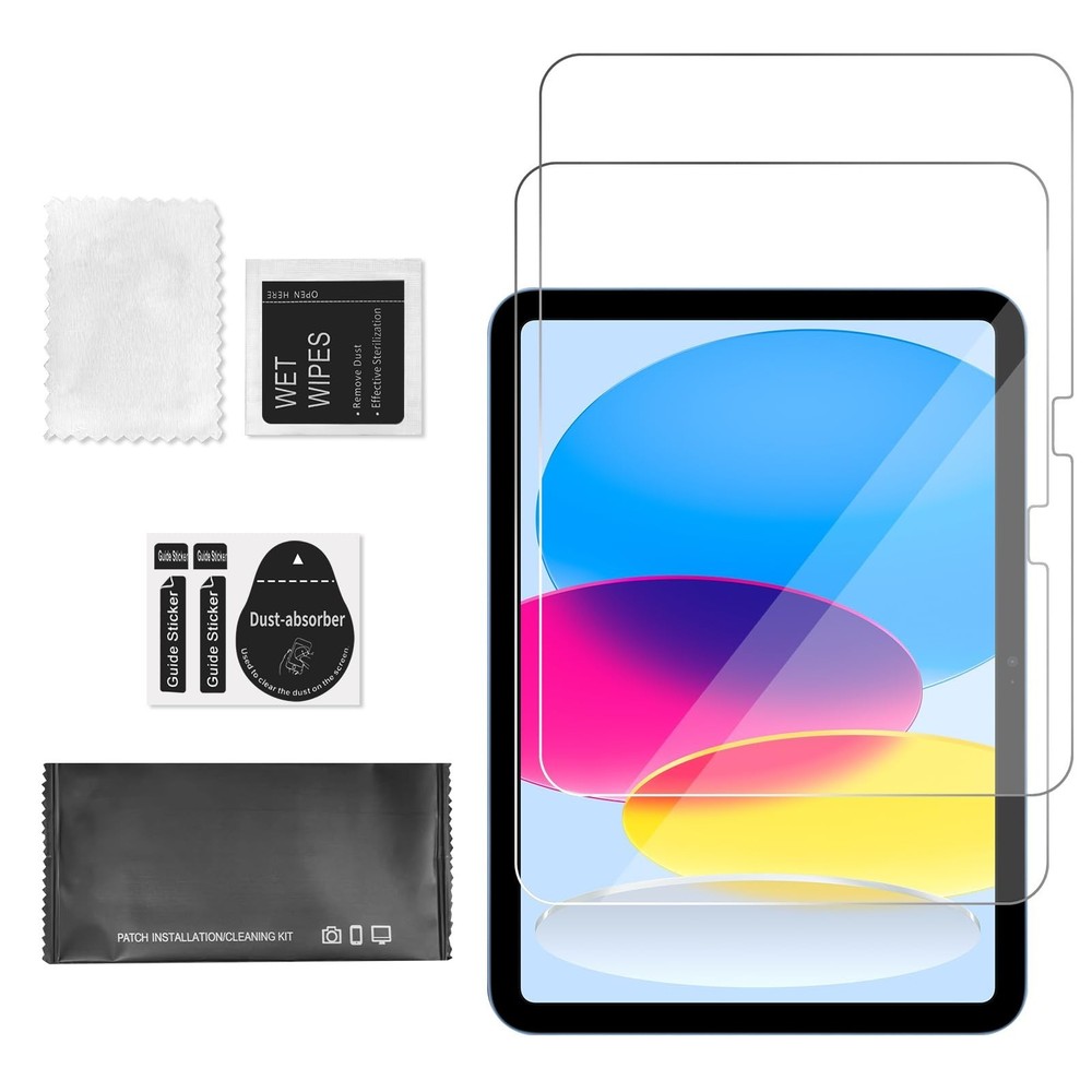 2 Pack Screen Protector for iPad 11th Generation A16 (11-inch, 2025) & iPad 1...