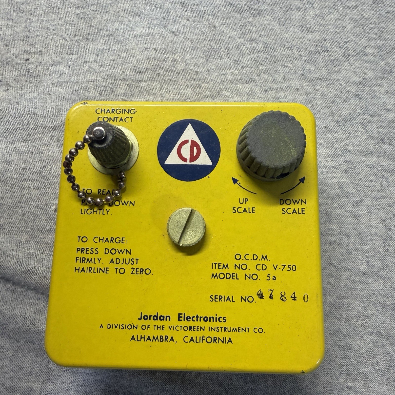 CD V-777-2 Radiation Detector Kit