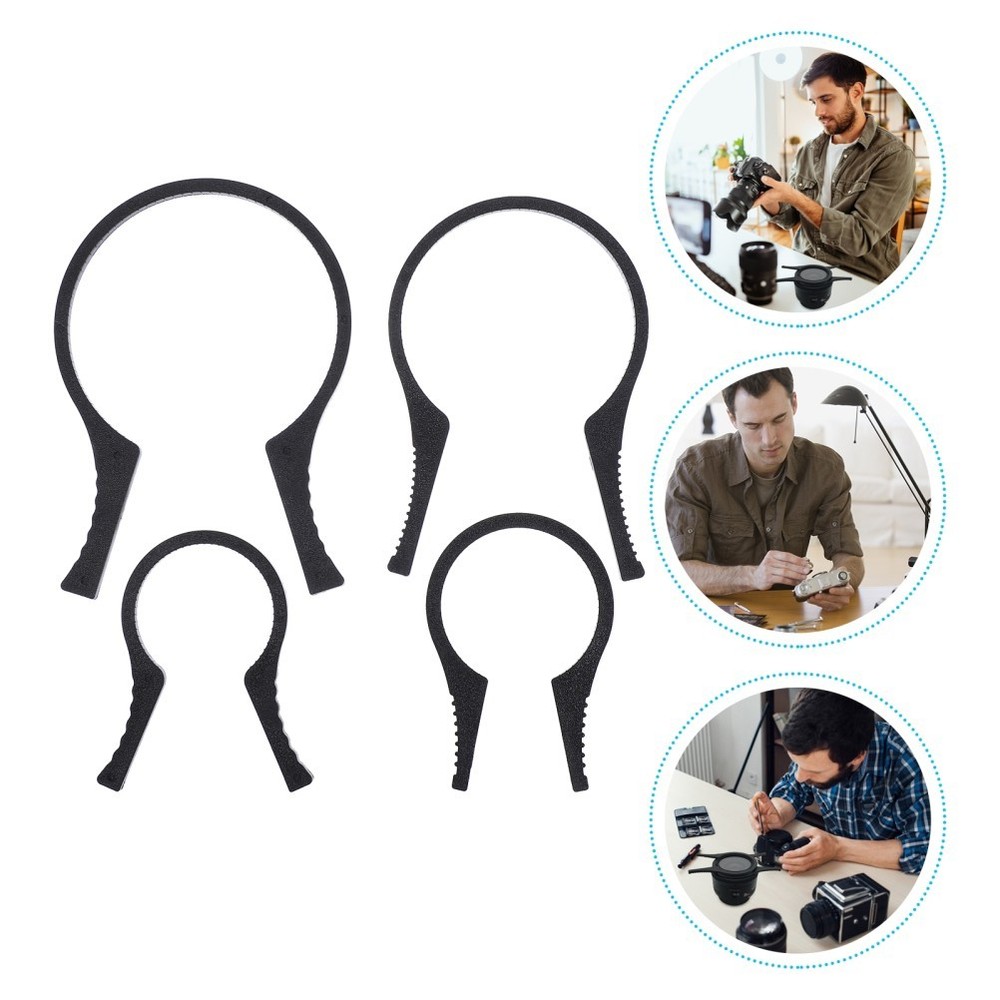 4pcs Camera Filter Lens Wrench Plastic Tool for UV CPL Filter Removal