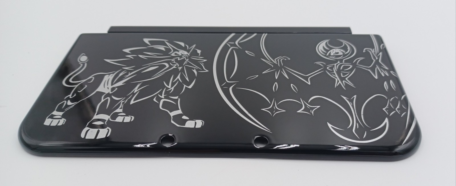 New Nintendo 3ds Xl LL Pokemon Replacement Shells Front+Rear+Rubber+Label UPC