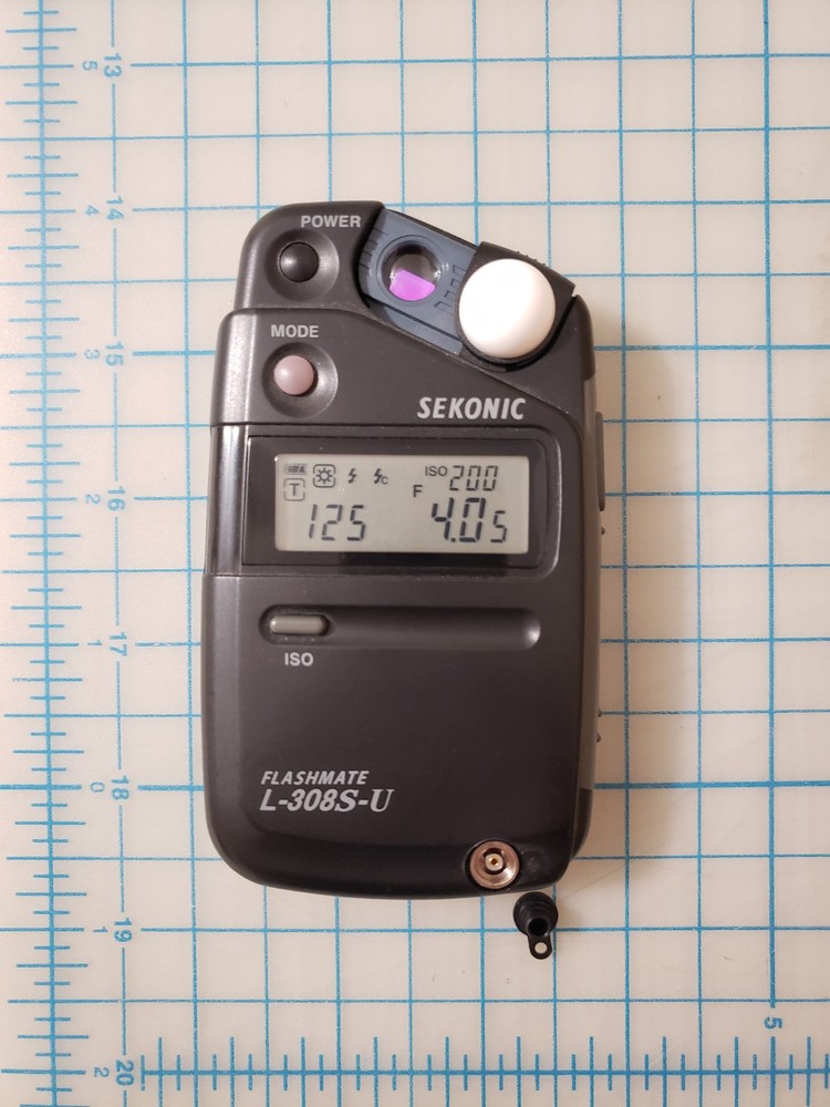 Sekonic L-308S-U Flashmate Light Meter, Excellent Working Condition