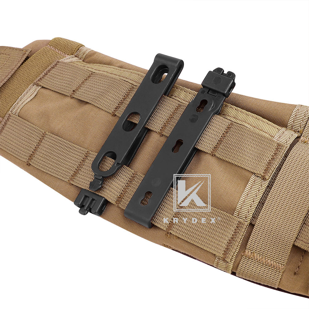 KRYDEX Soft Shell Mag Pouch Magazine Carrier with Clip for 5.56mm 7.62mm 9mm Mag