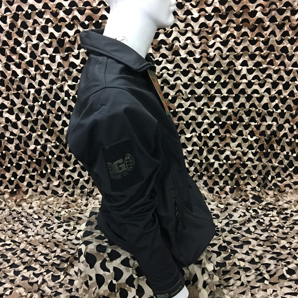 NEW Enola Gaye TechOne Windbreaker Jacket - Black - Small