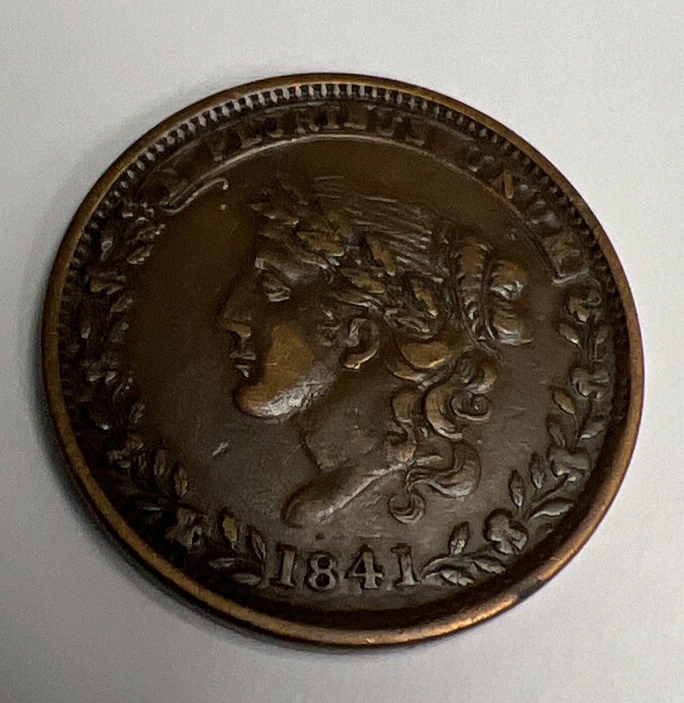 1841 Hard Times Token - HT-68 - R1 - May 10th