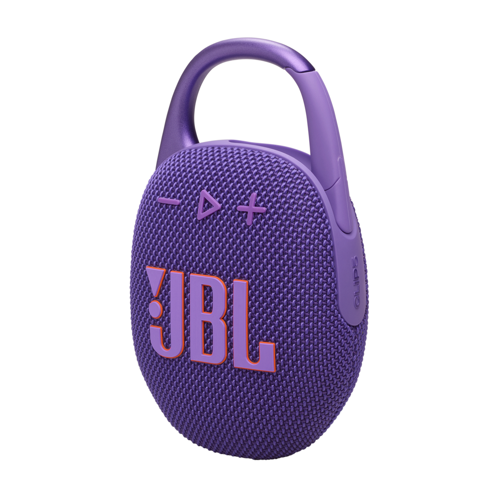 JBL Clip 5 Portable Bluetooth Speaker (Purple)