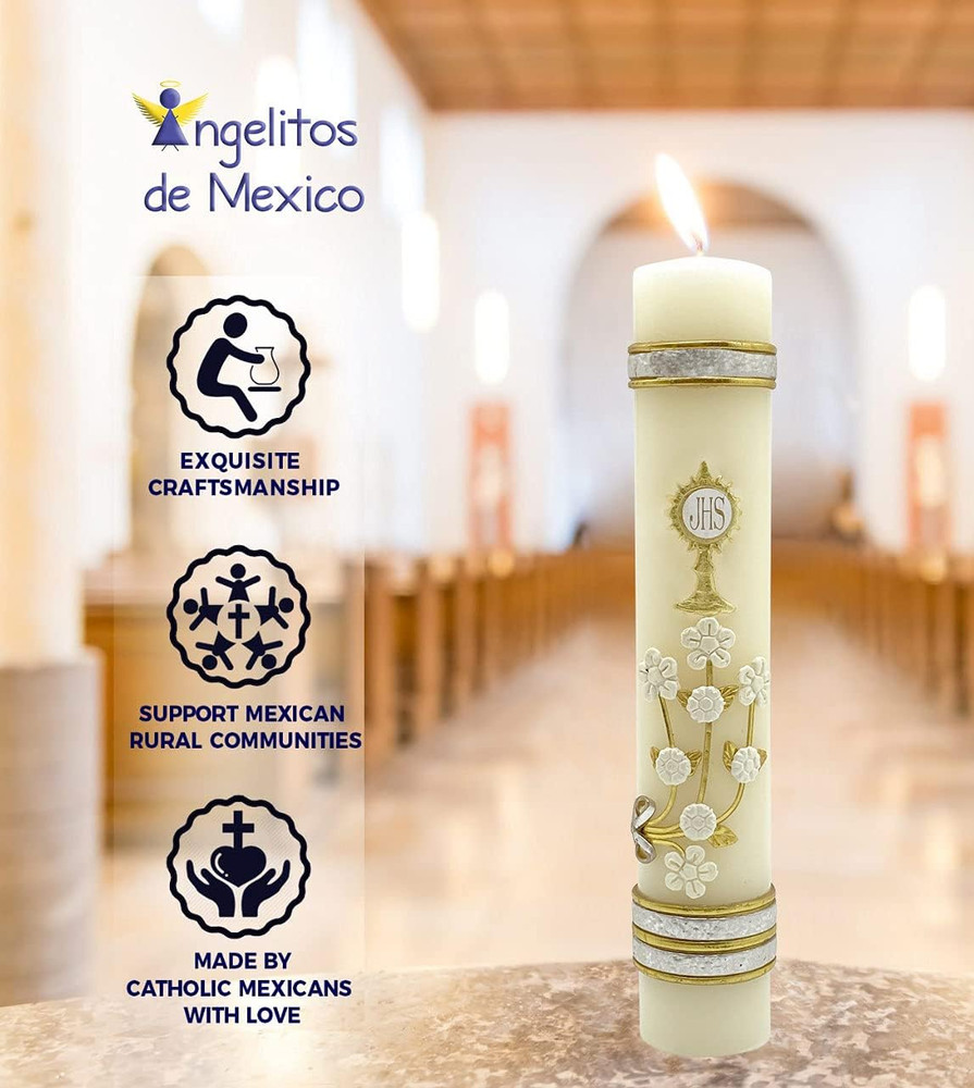 Candle for First Communion - Cirio para Primera Comunion
