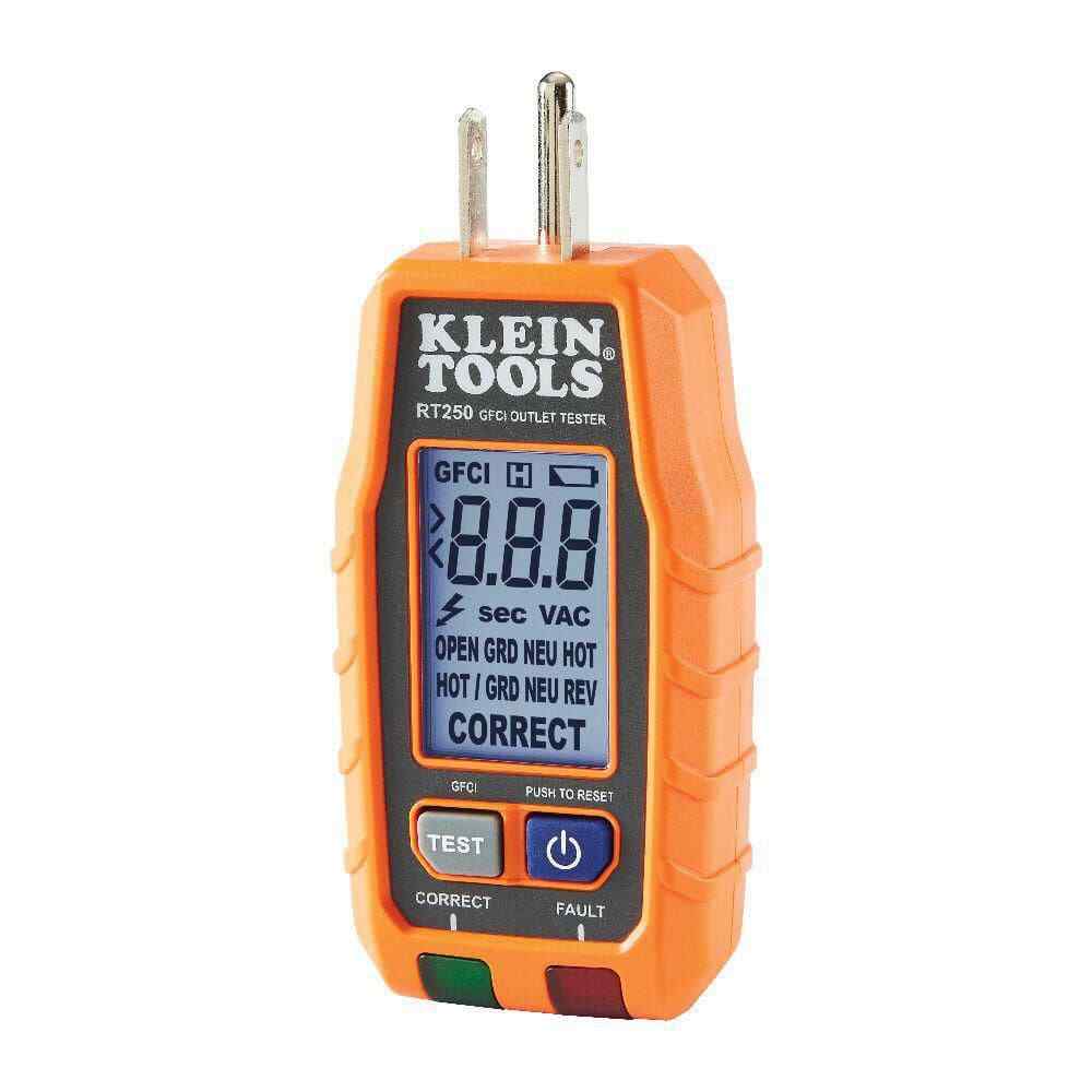 GFCI Electrical Outlet Tester with LCD