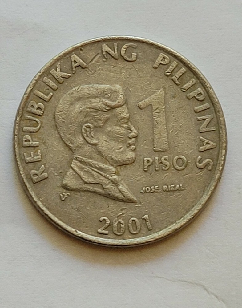 PHILIPPINES   1 Piso   2001  .BT-257
