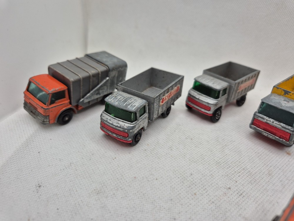 matchbox lesney bundle Construction Vehicles X7 Vintage