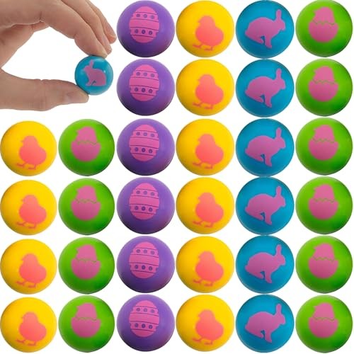 Easter Brights Bouncy Balls, 48 Piece