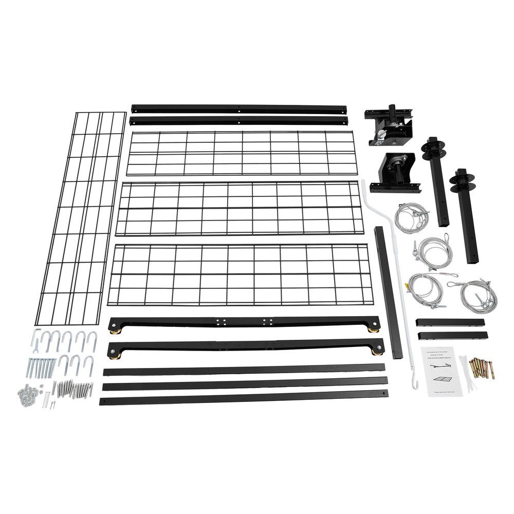 Overhead Garage Lifting Storage Rack Adjustable Height Garage Storage Rack 300LB
