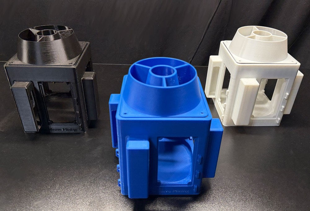 BLACK 4-Bitaxe Gamma Cooling Tower - The Crypto Cube v1 - Great for Overclocking